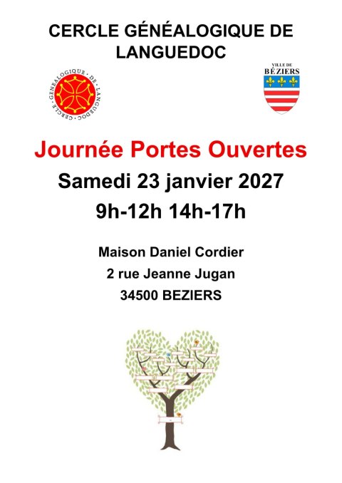 Affiche : Journée Portes Ouvertes
