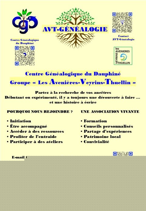 Affiche : Atelier de formation GENEATIQUE